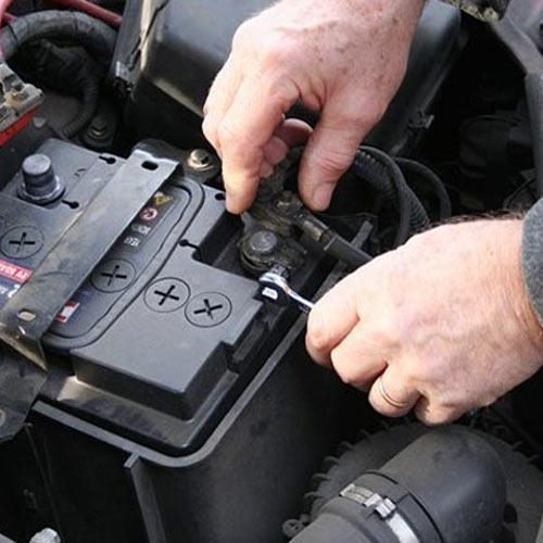 Rubbing The Battery Terminal