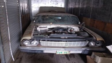 Photo of 1962 Impala SS Stored in a Container for 40 Years Won’t Say a Word About Its EnginE.