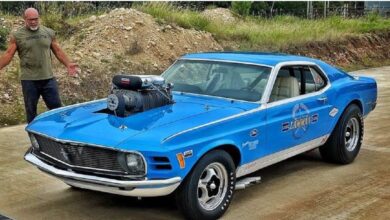 Photo of Everything To Know About Bill Goldberg’s ‘Lawman’ Boss 429 Mustang.