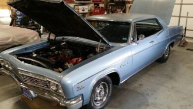 Photo of All-Original 1966 Chevrolet Impala Parked for 40 Years Flexes Big-Block Muscle.