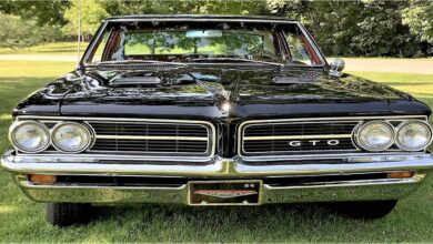 Photo of 1964 Pontiac GTO in Sparkling Restored Condition.