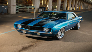 Photo of Take a look at this 1969 LeMans Blue Pro Touring Camaro SS