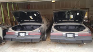 Photo of Two Nearly New 1987 Buick Grand National ‘TWINS’ Found In Garage After 30 Years.