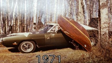 Photo of (1970) Dodge Charger R/T Flexes Historic Photos – Was Used to Pull a Camper.