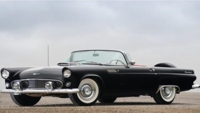 Photo of 1956 Ford Thunderbird Is a Mysterious Hollywood Car With a Supercharged V8.