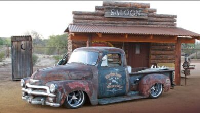 Photo of 1954 Chevy Truck With Natural Patina Powered By Small-Block.