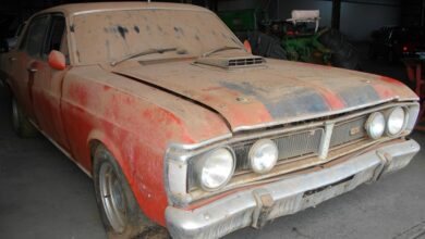 Photo of This Genuine Falcon XY GT Which Was Discovered Sitting In An Old Shed For Decades – Resto Or Preserve?