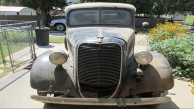 Photo of Survivor 1937 Ford Truck Owned by Same Family for 84 Years!