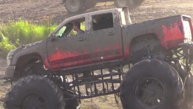 Photo of A Crazy Chevy Diesel Rig Rips Through The Mud Like It’S Nothing.