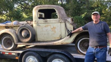 Photo of Barn Find 1937 Ford Truck Rescued After 55 Years!