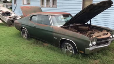 Photo of 1970 Chevelle SS454 Found Parked Beside A House Over 30 Years In Oklahoma!
