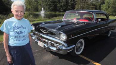 Photo of “57 Chevy Bel Air”: The Love Story Between A Woman And Her Car.