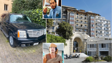 Photo of Colonel Ghaddafi’s Son Has To Pay $450k To Retrieve The Car He Parked In An Italian Hotel 15 Years Ago.