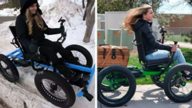 Photo of [VIDEO] Instead Of A 4-Seater Muscle Car, The Man Created An All-Terrain Wheelchair For His Wife.