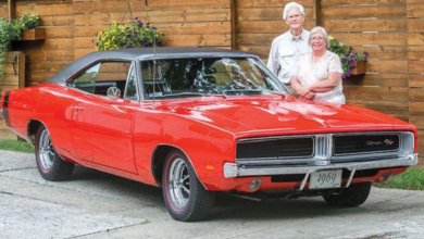 Photo of Couple Buys Back Their ’69 Dodge Charger Dream Car