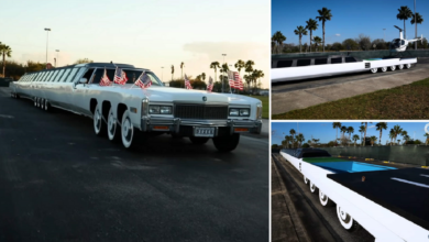 Photo of World’s Longest Limo Back At It Again After Restoration.