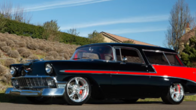 Photo of Beautifully Done – 1956 Chevrolet Bel Air Nomad 500Hp LS3 Pro Touring Build Project.