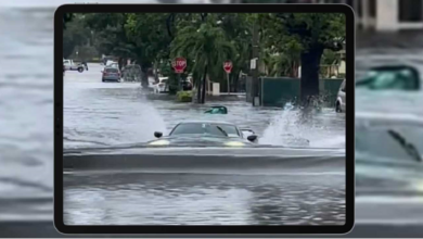 Photo of Incredible C8 Corvette After Passing Through Florida Flood