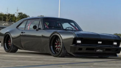 Photo of This Carbon Fiber Chevrolet Nova Looks Like It’s On A Lot Of Steroids