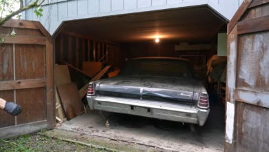 Photo of 1966 Mercury Montclair Abandoned In A Barn For 26 Years