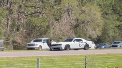 Photo of Dodge Hellcat Plows Down Louisiana Cop
