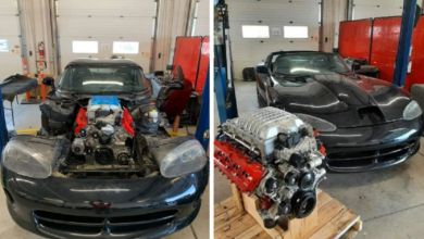 Photo of Hellcat-Swapped Dodge Viper Sells Its V10 Soul To The Demon