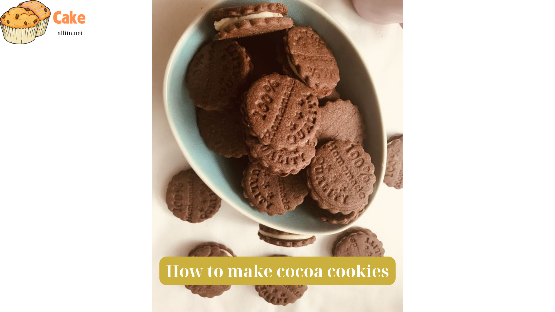 How to make cocoa cookies (1)