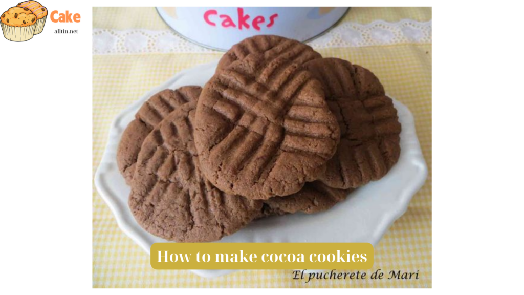 How to make cocoa cookies