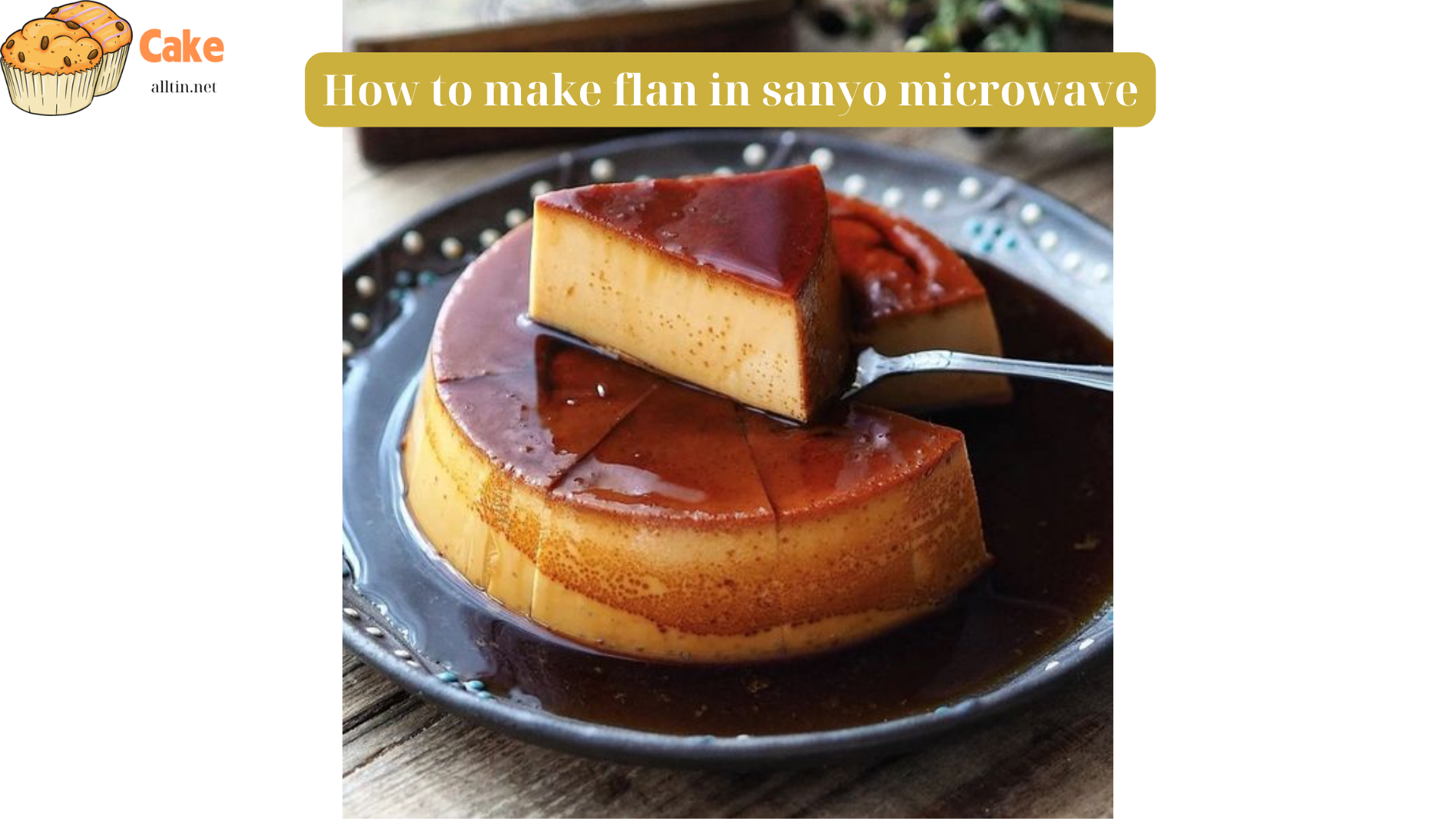 How to make flan in sanyo microwave