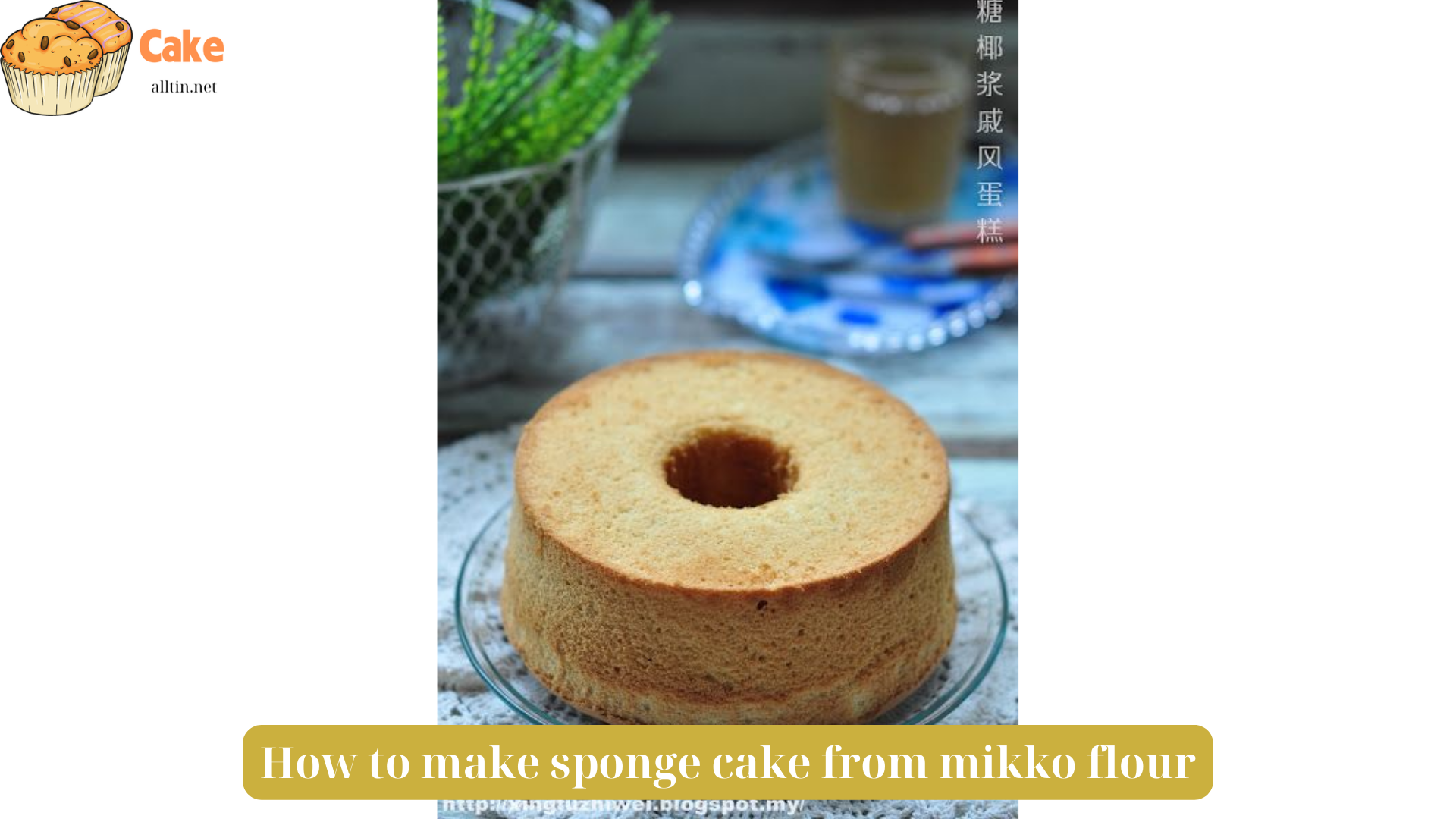 How to make sponge cake from mikko flour